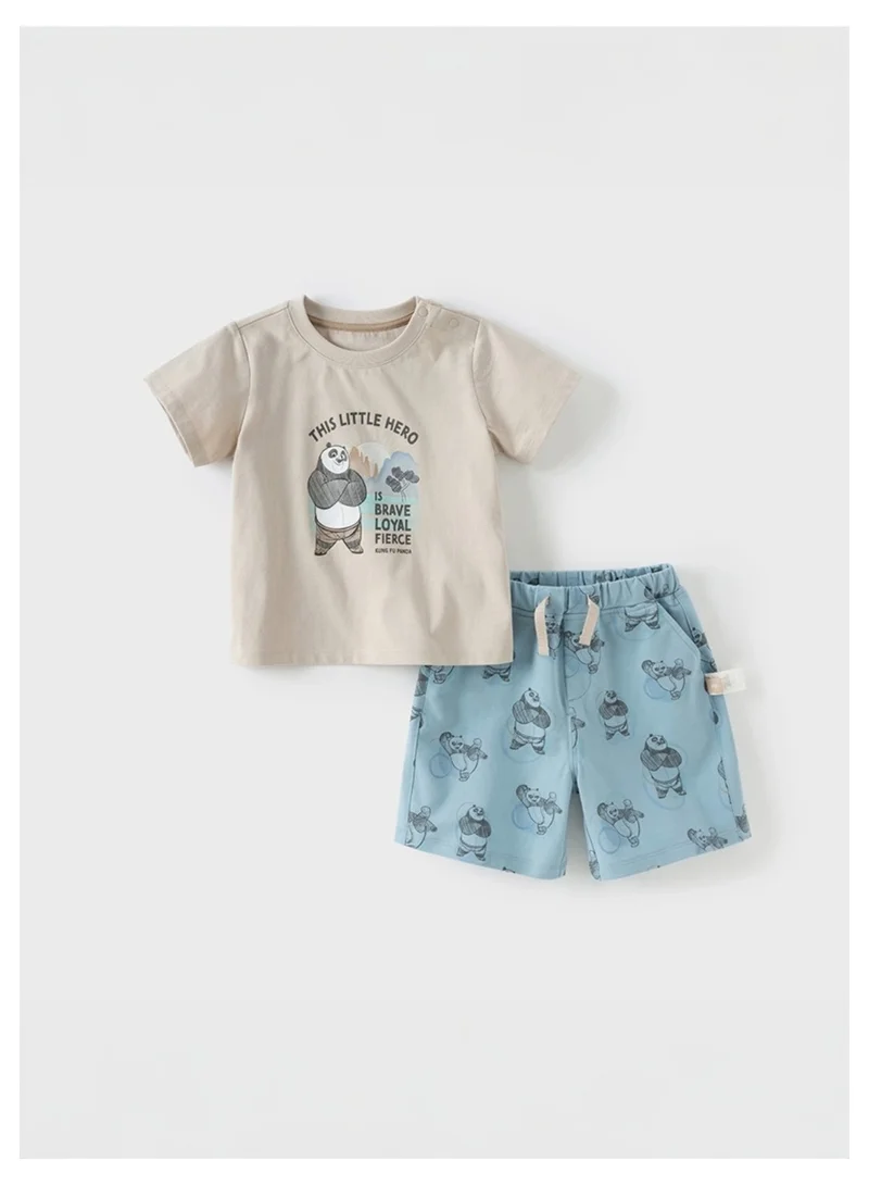 Dave & Bella Kung Fu Panda Short Set
