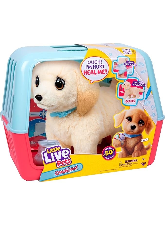 LITTLE LIVE PETS لعبة الحيوانات الأليفة الصغيرة أوشيز ديلوكس حزمة فردية كوبر 26679 - Image 1