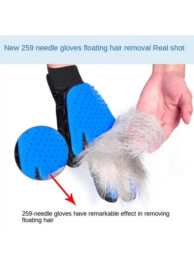 Generic Pet Grooming Glove Hair Remover Brush Gentle Deshedding Efficient Pet Mitt Pet for Dog for cat  - Image 5