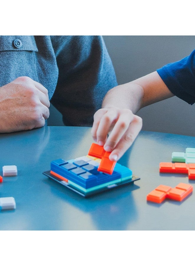 Educational Insights Upzzle - Strategic Stacking Puzzle Game for 2 Players, Brain Teaser Puzzles for Kids and Adults, Perfect for Family Game Night, Gift for Ages 7+ - Image 5