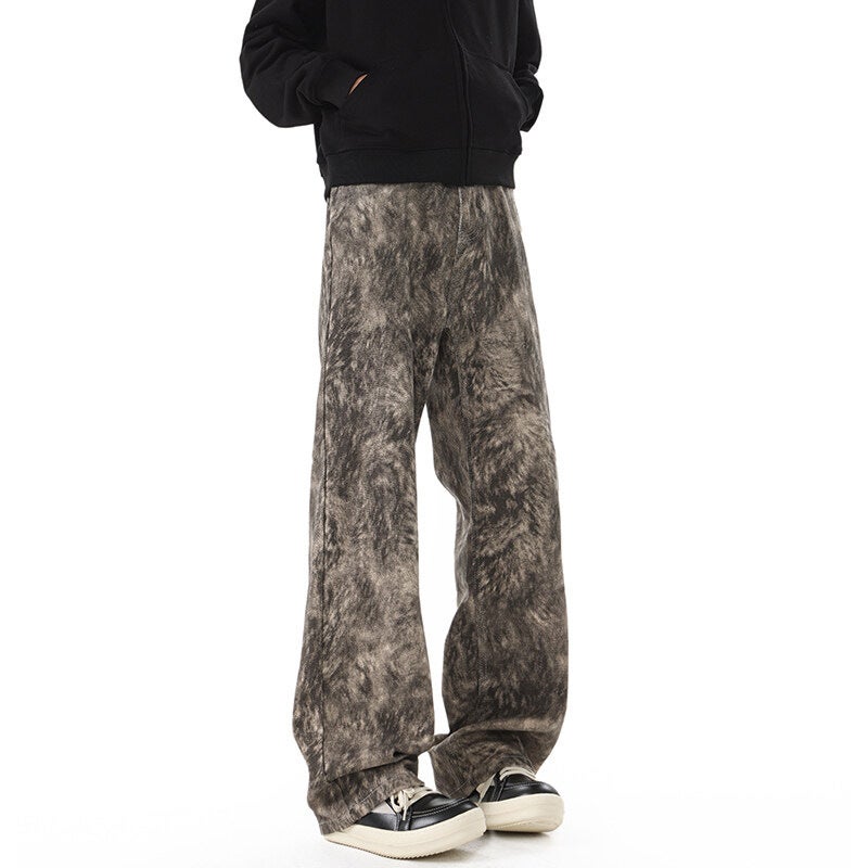 Unisex Classic Denim Jeans Loose Fit Daily Outdoor Wear - Image 4