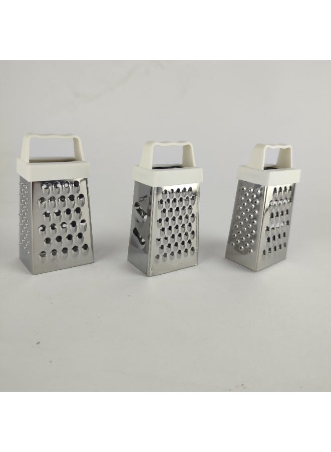 عرض 3 قطع مبشرة استانلس صغيرة – لبشر الجبن والخضروات - Image 2