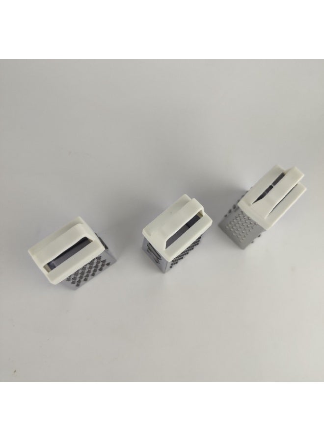 عرض 3 قطع مبشرة استانلس صغيرة – لبشر الجبن والخضروات - Image 4