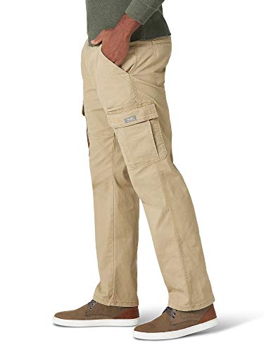 Wrangler Authentics بنطال كارجو مريح من رانجلر، لون إلموود، مقاس 32W x 34L - Image 4