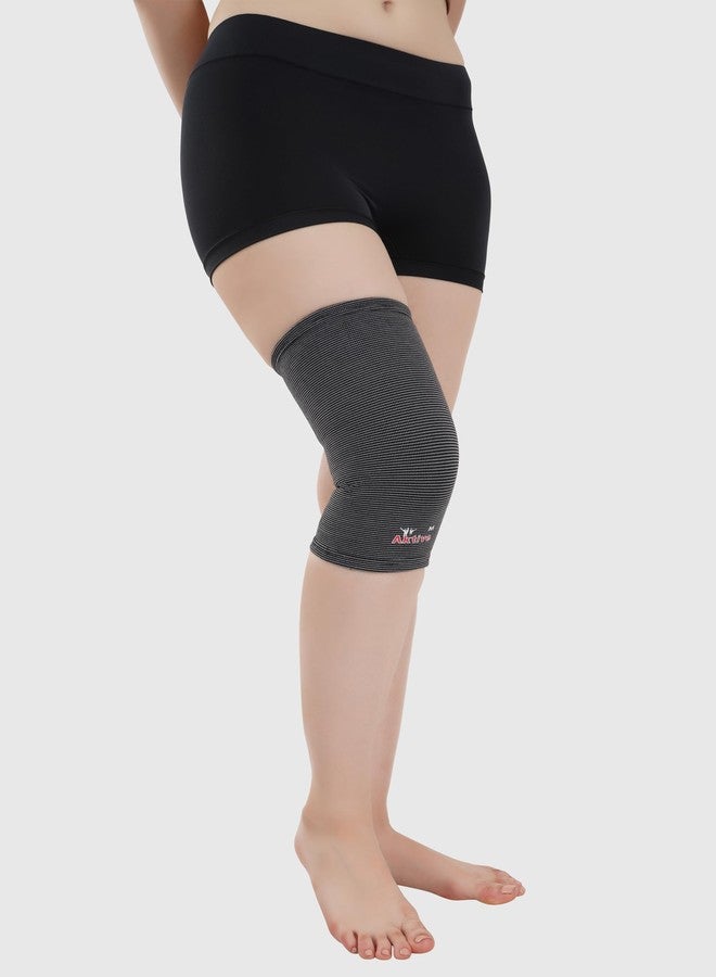 Aktive Support 500 Knee Support - Large (Gray) - Image 4