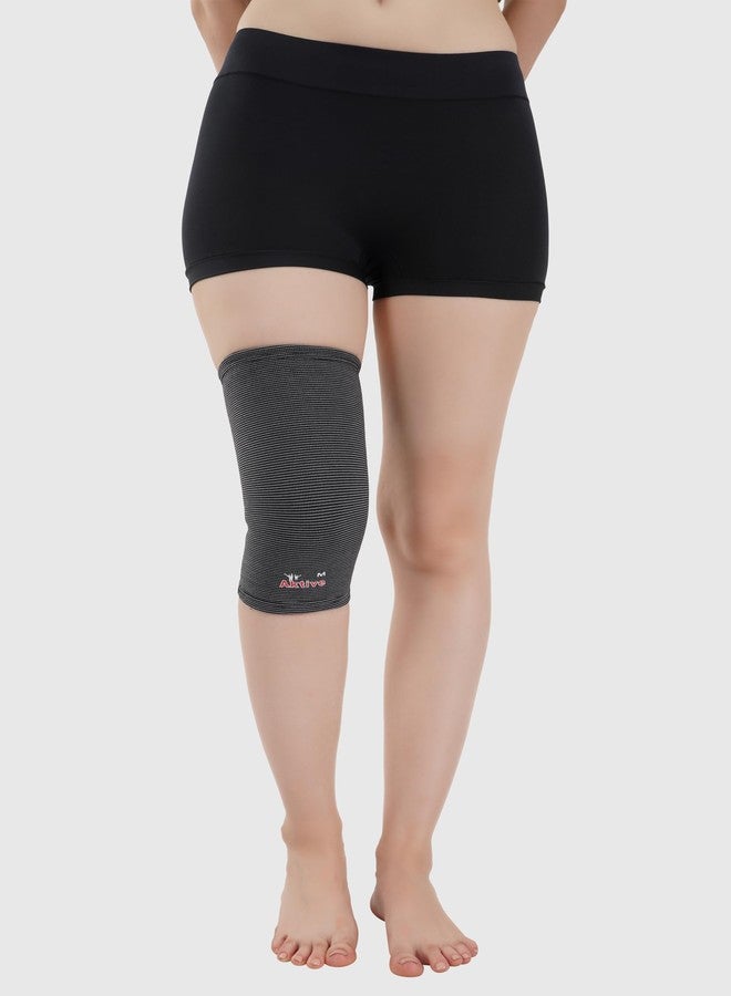 Aktive Support 500 Knee Support - Large (Gray) - Image 3