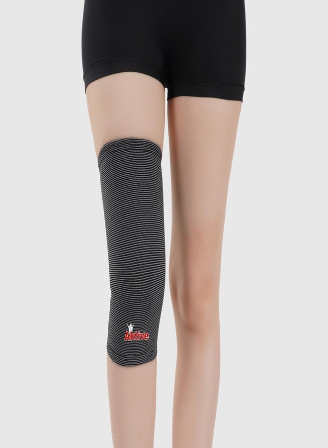 Aktive Support 500 Knee Support - Large (Gray) - Image 1