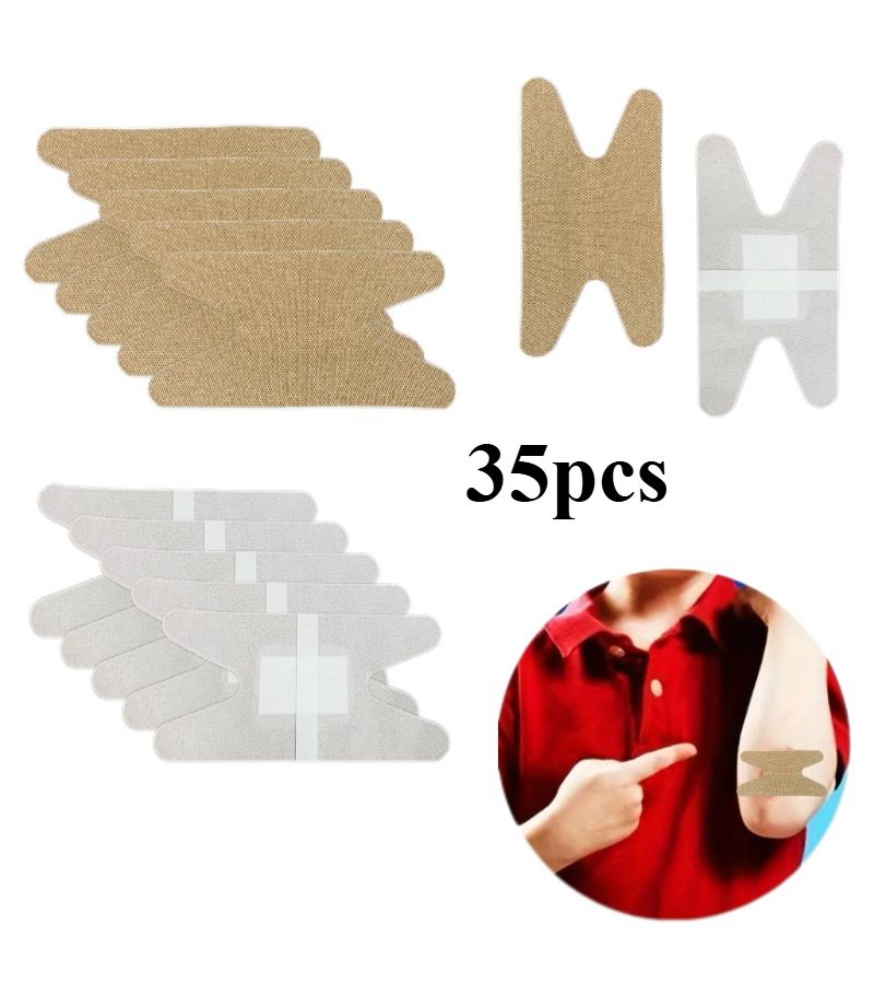 65pcs H Breathable Elastic Bandage With Strong Adhesion For Body Joints Minor Collision Care And Protection Outdoor Sports School Home Individually Packaged Easy Portability - Image 1