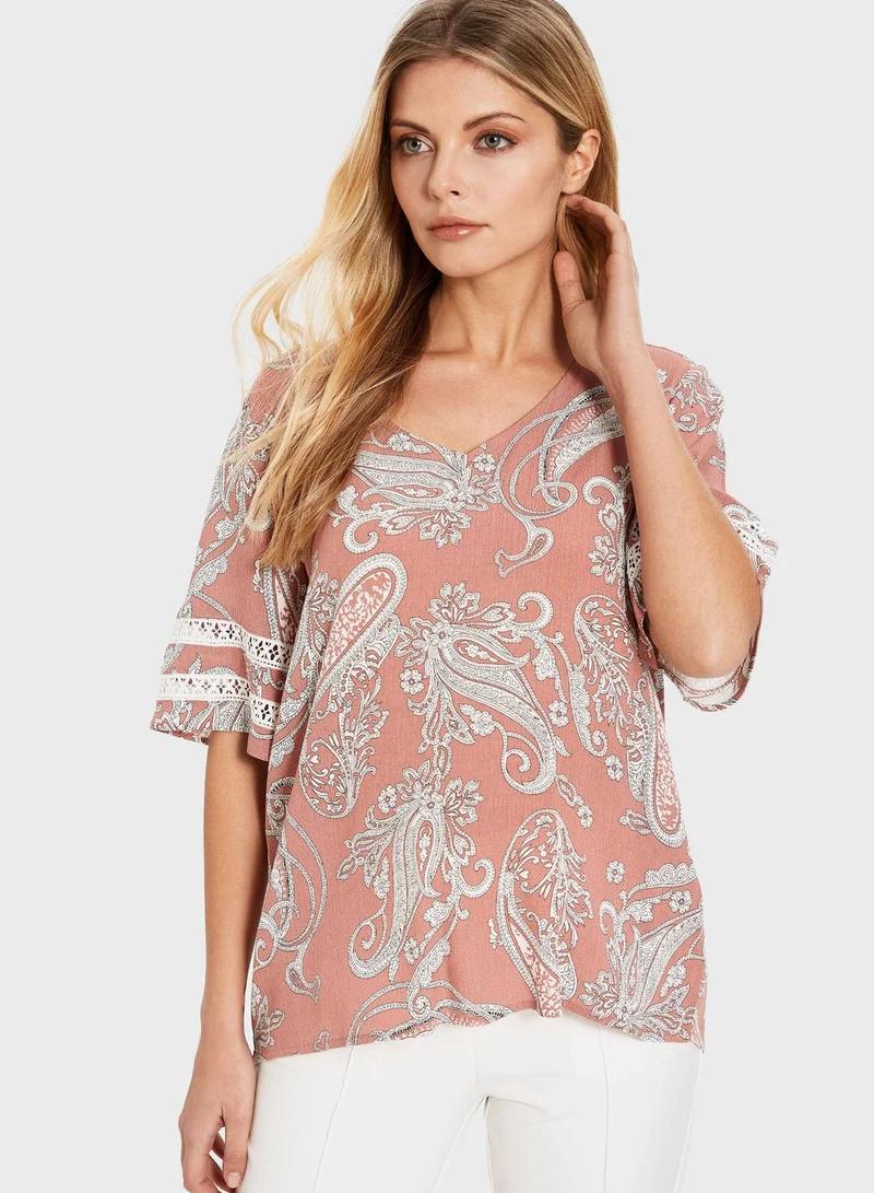 LC WAIKIKI Printed Top