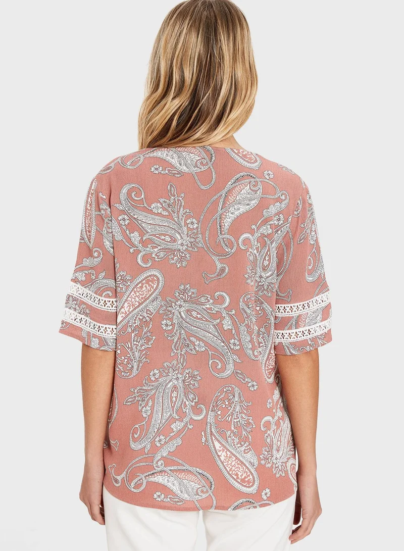 LC WAIKIKI Printed Top