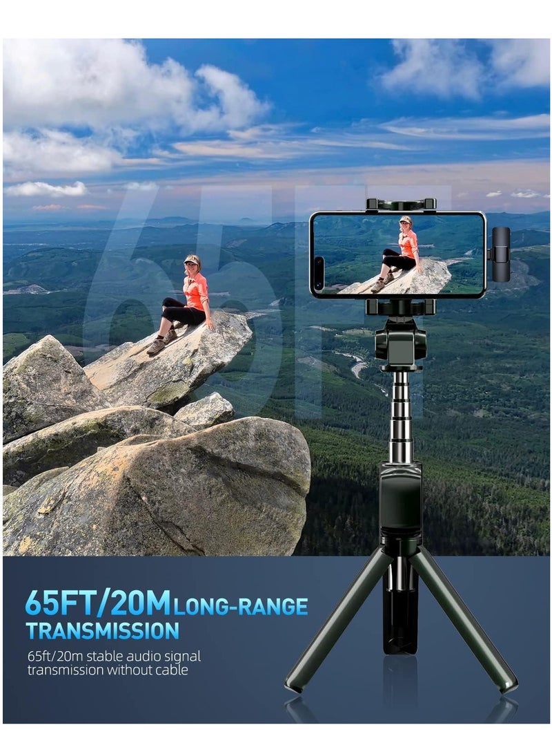 ELTRAZONE Wireless Lavalier Microphone for Type-C Phone, Lavalier Microphone,Wireless Microphone for Android/Laptop, Plug-Play Wireless Microphones, Microphone for Recording (TYPE-C 01, BLACK) - Image 3