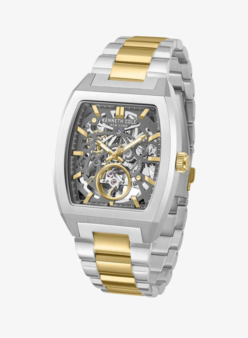 Kenneth Cole New York  Gun Dial Stainless Steel Bracelet Multifunction Watch for Men, 40mm for Men | Best Price UAE