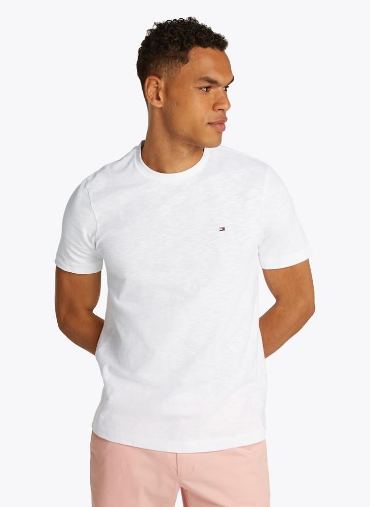 TOMMY HILFIGER Texture Slub T-Shirt  - Image 1