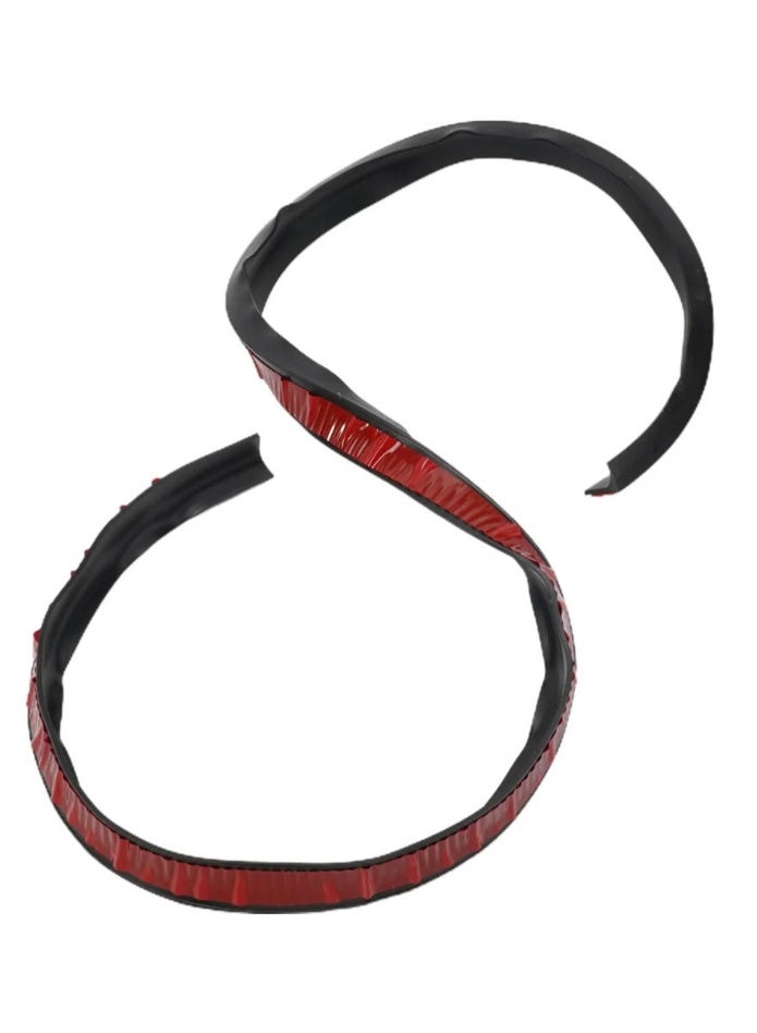 موردلي مانع تسرب سيليكون لأرضية الحمام، حاجز دش، واقي من رذاذ الماء، عتبة دش، حاجز مائي، حاجز مائي للأحواض، شريط احتجاز الماء للحمام والمطبخ. - Image 3