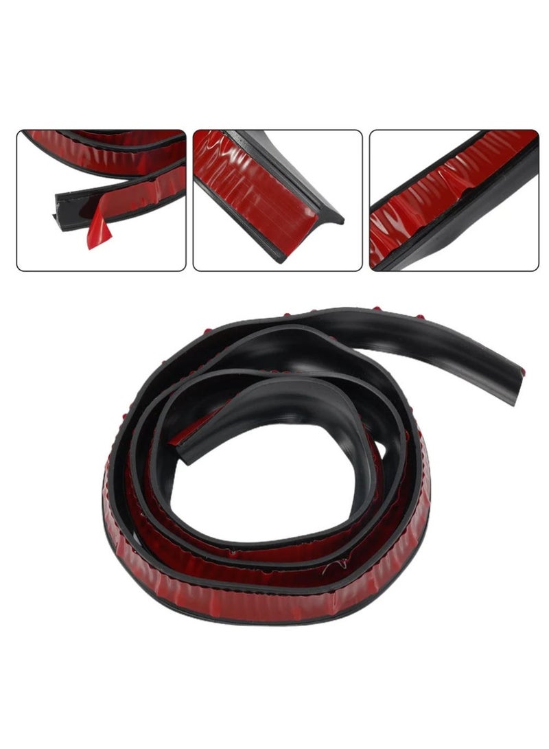 موردلي مانع تسرب سيليكون لأرضية الحمام، حاجز دش، واقي من رذاذ الماء، عتبة دش، حاجز مائي، حاجز مائي للأحواض، شريط احتجاز الماء للحمام والمطبخ. - Image 2