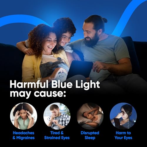 Ocushield for iPhone 13/13 Pro/14/16 (6.1") - Anti Blue Light Tempered Glass Screen Protector - Protect Your Eyes Reduce Migraines & Improve Sleep - Image 5