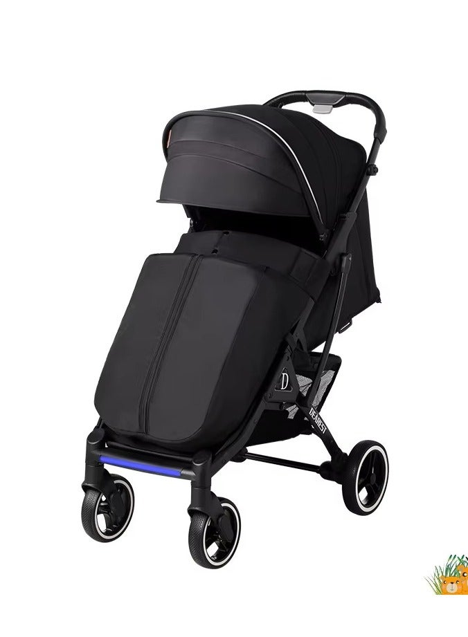 Compact & Practical One-Hand Fold Baby Stroller - Image 1