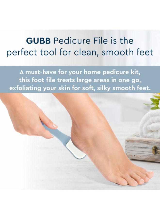 GUBB - Dual Ceramic Stone Pedicure Tool Foot File - Remove Callus, Dual Side Rough & Gentle - Image 1