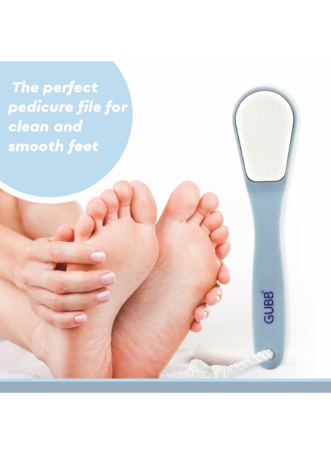 GUBB - Dual Ceramic Stone Pedicure Tool Foot File - Remove Callus, Dual Side Rough & Gentle - Image 1