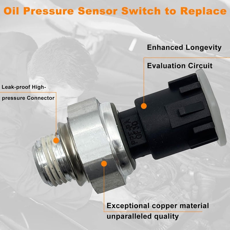 PXASU Engine Oil Pressure Switch Sensor Sender Unit for Chevrolet and GMC Vehicles - Image 4