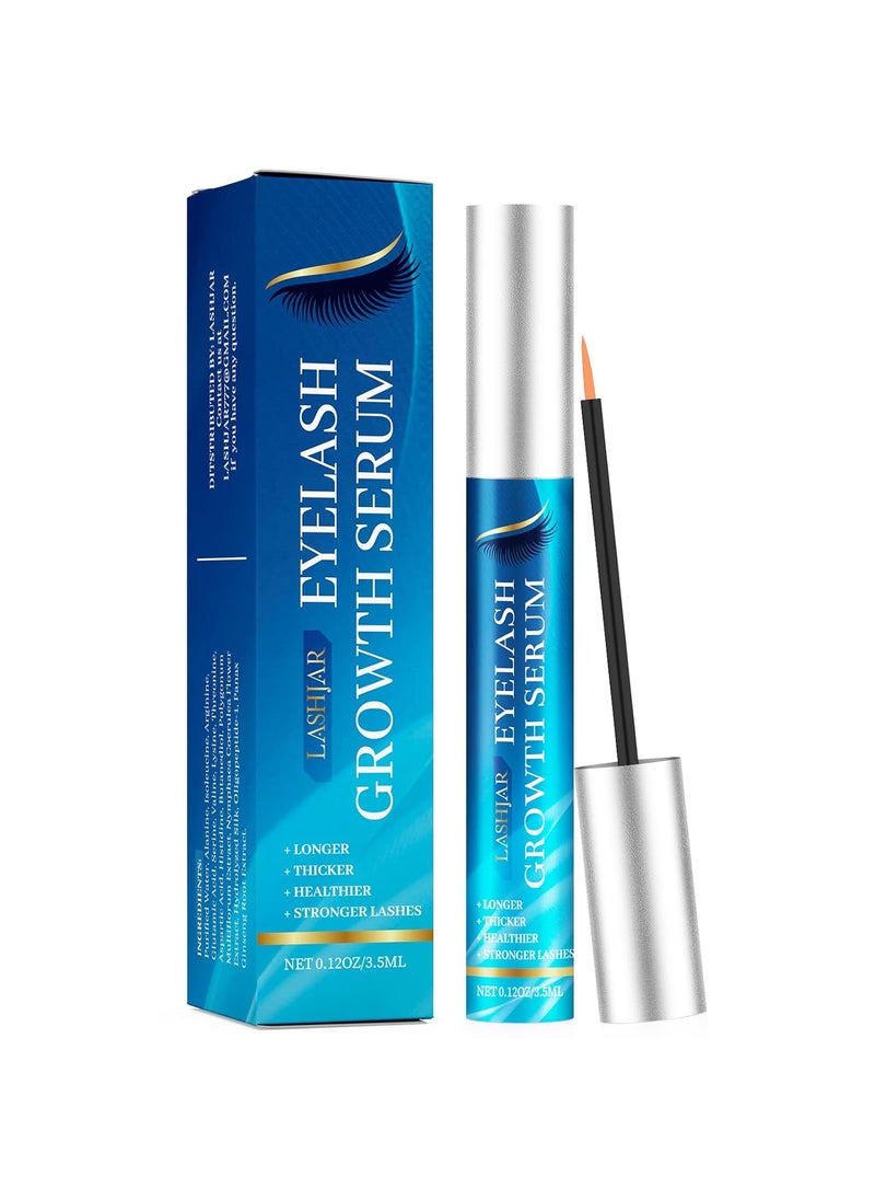 LASHJAR - Premium Eyelash Growth Serum and Eyebrow Enhancer by LASHJAR Lash Boost Serum for Longer Fuller Thicker Lashes  Brows - Image 1