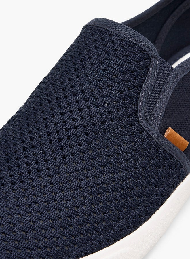 Lee Cooper Men's Mesh Textured Slip-On Loafers  - Image 4