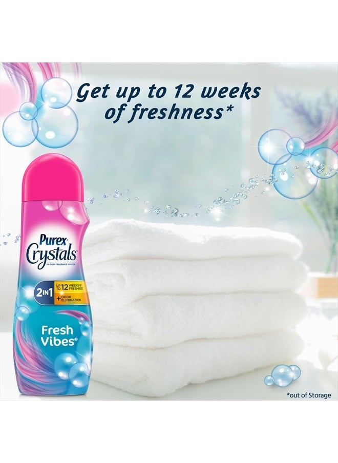 Purex Crystals in-Wash Fragrance and Scent Booster, Fresh Vibes, 21 Ounce, 4 Count  - Image 3