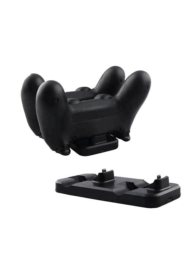 NIBEMINENT Dual Charging Controller Dock - PlayStation 4 Black - Image 2