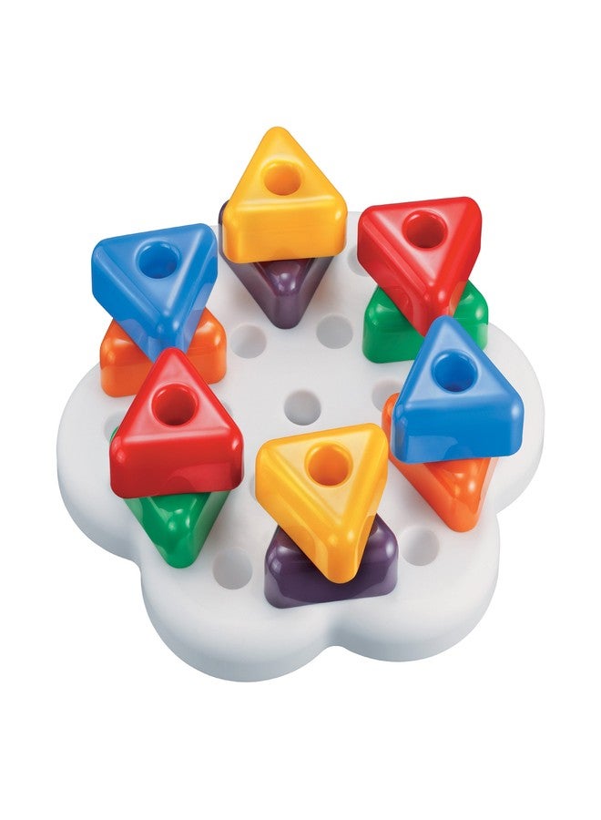 Quercetti Daisy Basic Triangoli, Multi Color - Image 3