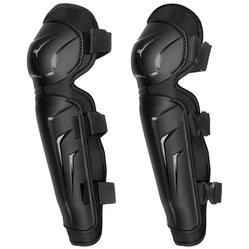 Aidy-Pro Motocross Knee Pads Motorcycle Knee Guards For Men  Adjustable Motocross Knee And Shin Guards  Crashproof Motorcycle Leg Armor Protection Dirt Bike Racing Protective Gear 2Pcs - Image 1