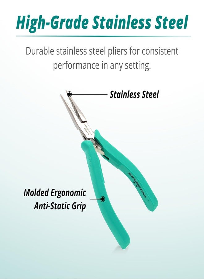 إكسلتا كماشة ذات أنف سلسلة، 5-3/4 بوصة، مسننة - Image 3