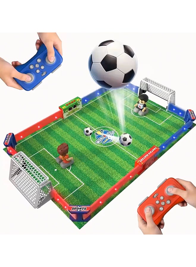 Kidzilla Interactive Remote Control Soccer Table Game for Kids & Families – Rechargeable 2-4 Player Football Battle Arena with LED Scoreboard - Image 1