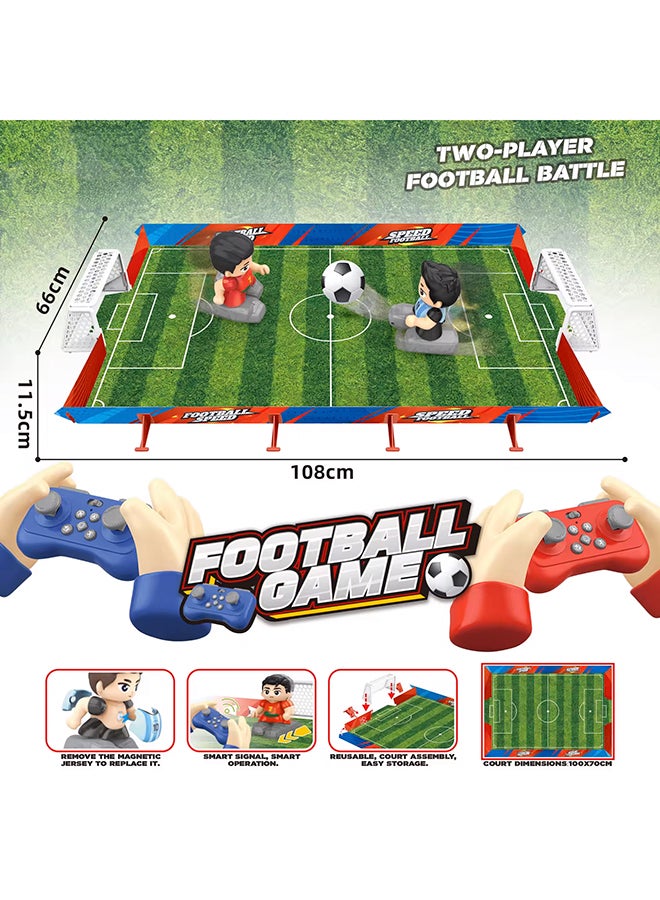 Kidzilla Interactive Remote Control Soccer Table Game for Kids & Families – Rechargeable 2-4 Player Football Battle Arena with LED Scoreboard - Image 3
