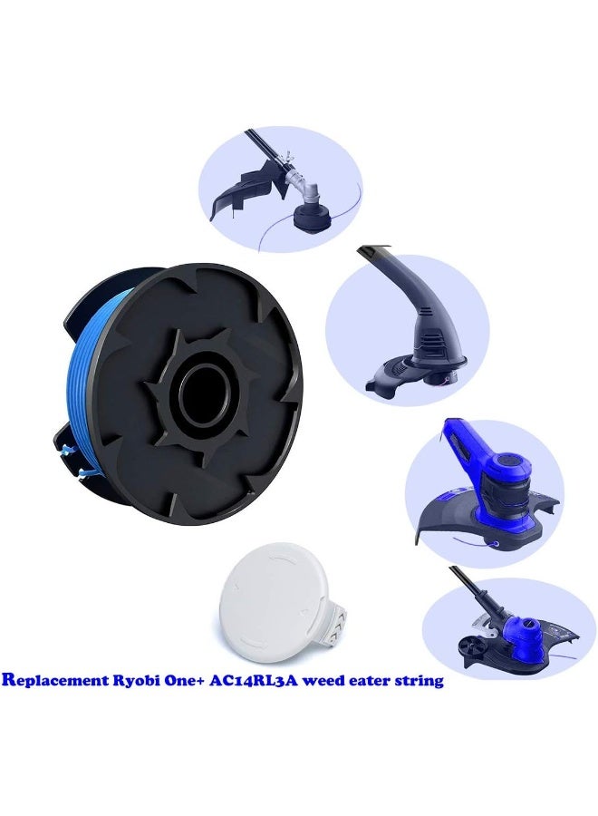 LEIMO KPARTS 0.065 String Trimmer Spool Line For Ryobi One+ Ac14Rl3A  - Image 4