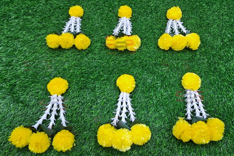 S2S Artificial Lilly Flowers Decoration at Home | Wedding Decorations, Event Decor | Easy Simple Backdrop (Pack of 6 Pcs) - Image 2