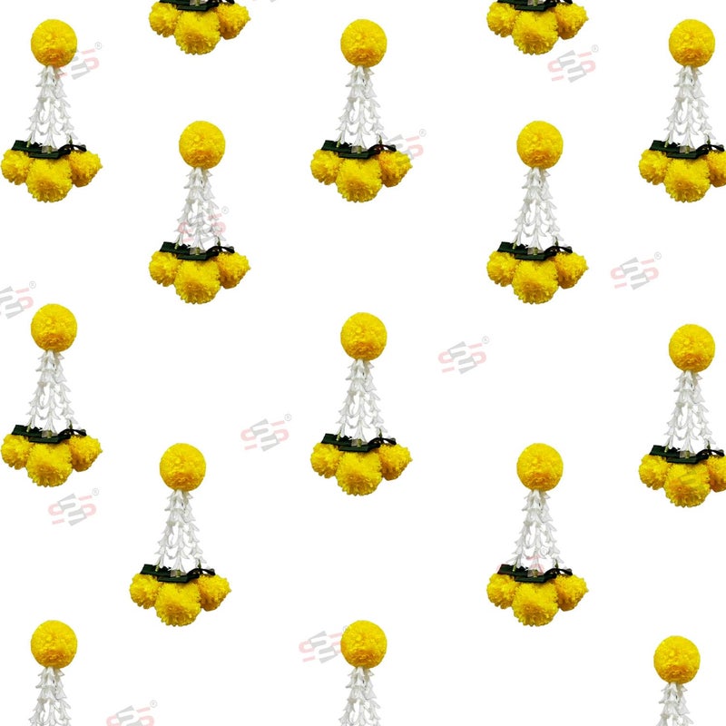 S2S Artificial Lilly Flowers Decoration at Home | Wedding Decorations, Event Decor | Easy Simple Backdrop (Pack of 6 Pcs) - Image 3