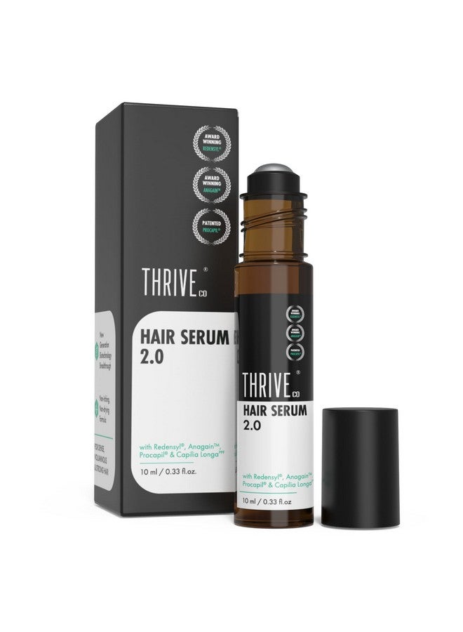 THRIVECO سيروم نمو الشعر ThriveCo 2.0 لنمو الشعر والتحكم في تساقط الشعر | مع ريدنسيل + أناغين + إكليل الجبل + بروكابيل + كابيلية لونغا | للرجال والنساء | 10 مل - Image 1
