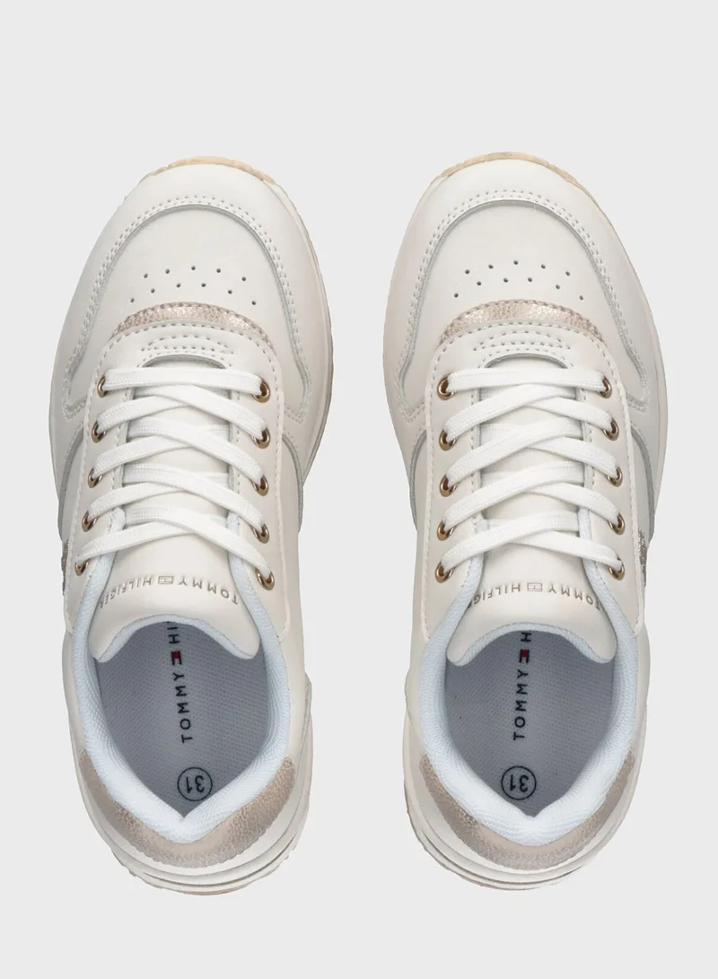 TOMMY HILFIGER Kids Lace Up Sneakers