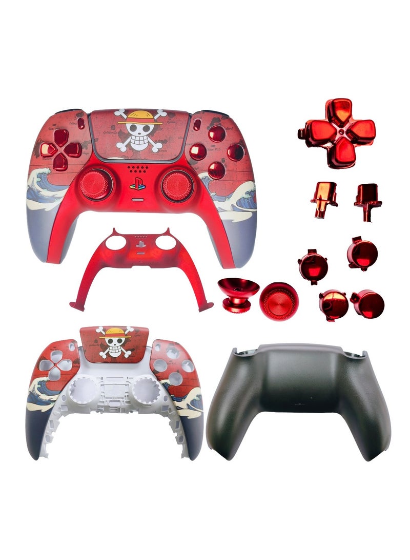 General PS5 Gamepad Replacement Shell One Piece PS5 Gaming AccessoriesPS5 Gamepad Case All-round Protection Controller  - Image 1