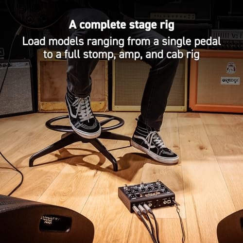 IK Multimedia TONEX Pedal: Stereo multi-effects guitar and bass pedal with 150 Presets, 15 Pre/Post FX, Tuner, Tap Tempo, Headphone Out, Software Player and Editor - Image 3