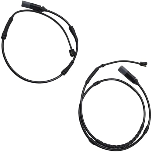 Powkos 34356792289 34356792292 Front and Rear Brake Pad Wear Sensor Compatible with BMW 228i 320i 328i 330i 335i 1 Sets2 Pcs - Image 1