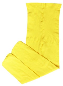 Chung CHUNG Girls Light Weight High Stretchy Footed Legging Lights Students Ballet Bottom, Yellow, 2-3Y  - Image 2