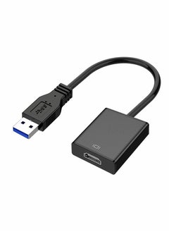 KASTWAVE USB to HDMI Adapter for Multiple Monitors 1080P Compatible with Windows XP/7/8/10/11  - Image 1