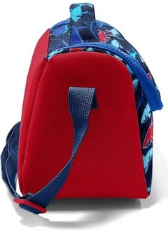 CORAL HIGH Kids Navy Blue Red Shark Patterned Thermo Lunchbox 11718  - Image 3