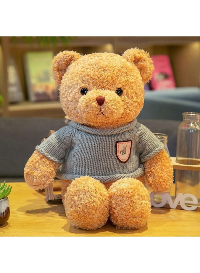 بيوند لعبة دمية دب تيدي القطيفة 30 سم، لعبة حيوان محشو، هدية للأطفال الأولاد البنات (بني) - Image 1