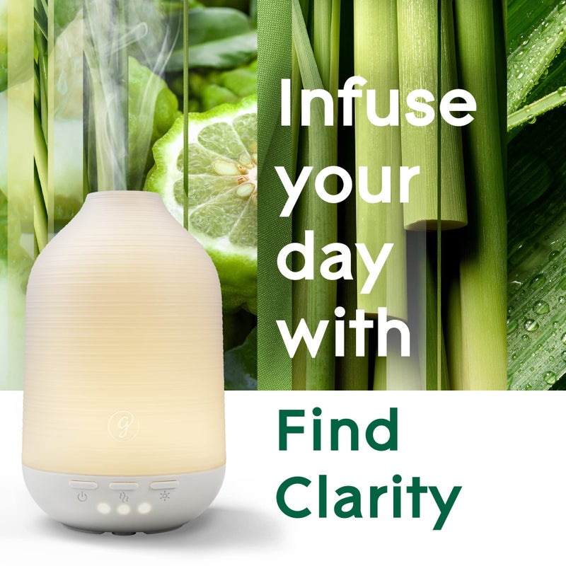 Glade Aromatherapy Diffuser & Essential Oil, Air Freshener for Home, Find Clarity Scent with Notes of Bergamot & Lemongrass, 0.56 Fl Oz - Image 3