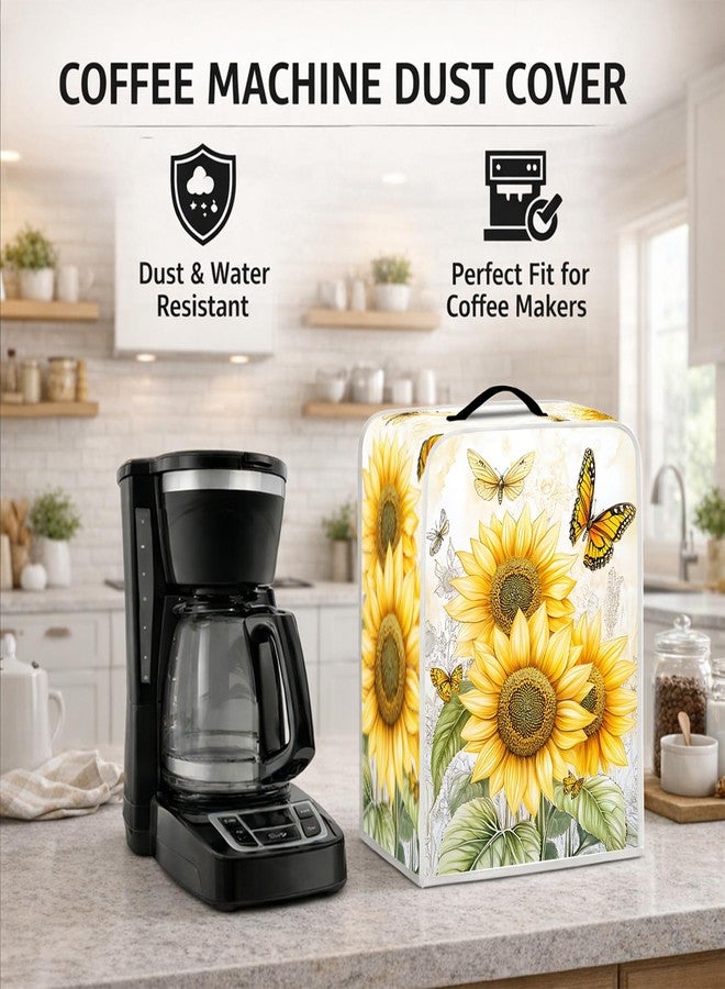 seewan Coffee Maker Cover – Reusable Dustproof Appliance Cover, Suitable for Blender, Juicer and Countertop Kitchen Appliances - Image 2