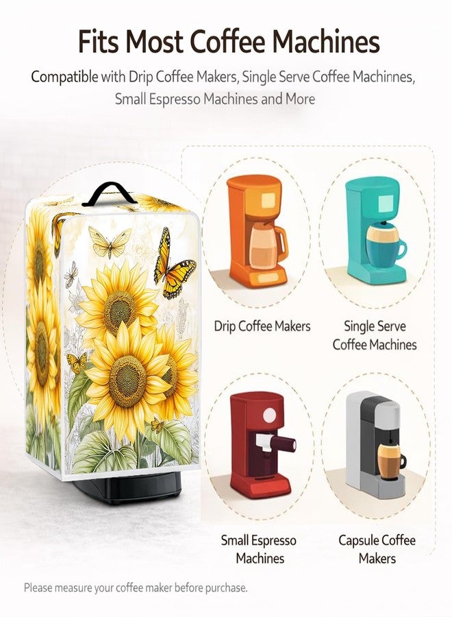 seewan Coffee Maker Cover – Reusable Dustproof Appliance Cover, Suitable for Blender, Juicer and Countertop Kitchen Appliances - Image 5