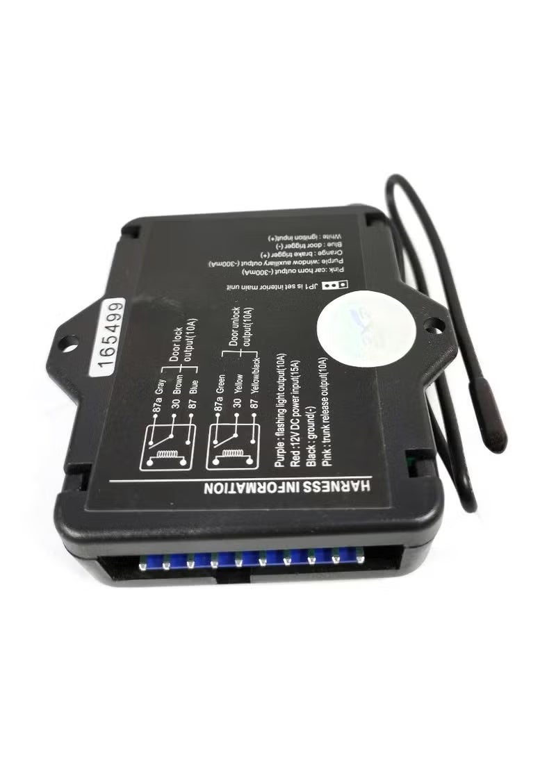 3XR Advanced Car Keyless Entry System with Dual Remote Controls and Comprehensive Wiring Kit for Enhanced Vehicle Security 4770 - Image 5