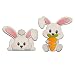 BeetirryHu Easter Bunny Metal Die Cuts 2PcsSet Bunnys Carrot Metal Cutting Dies Cut Stencils Card Paper Craft DIY Template Metal Cutting Dies Album Embossing Paper Dies for Card Making Scrapbooking - Image 3